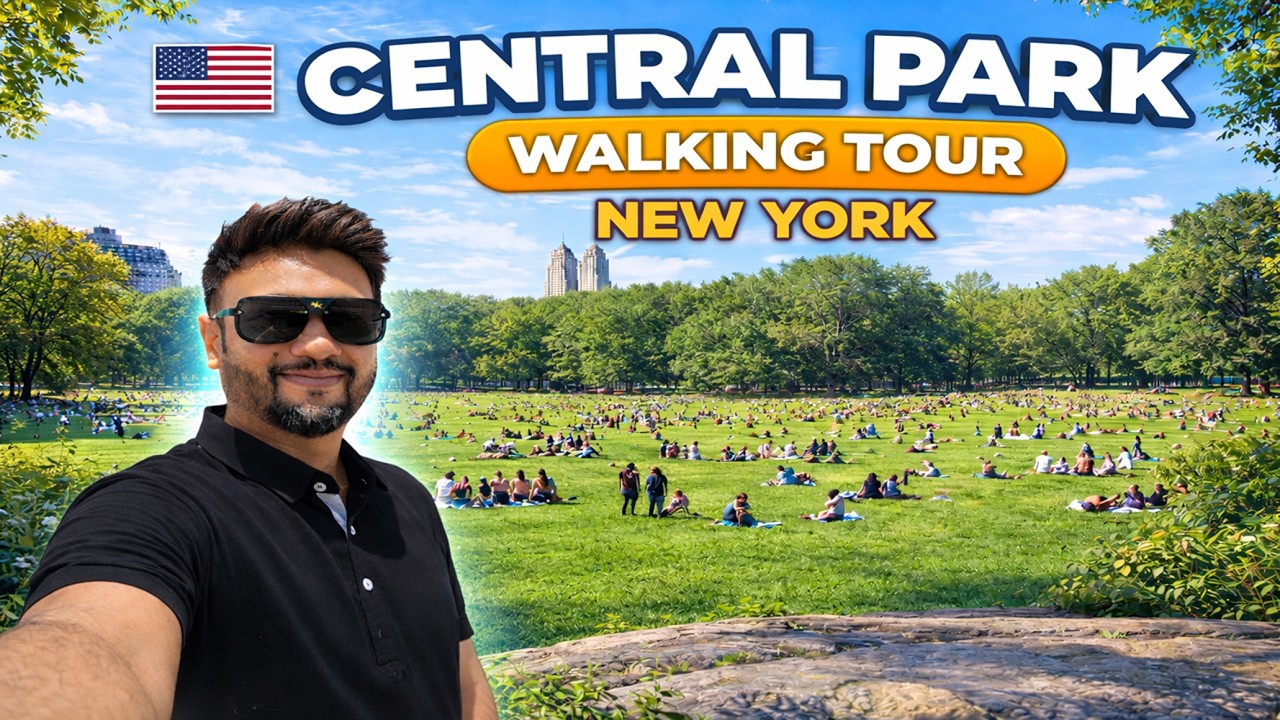 Most Beautiful Place in NYC 🌳 | Central Park New York | Pakistani Exploring USA 🇵🇰🇺🇸