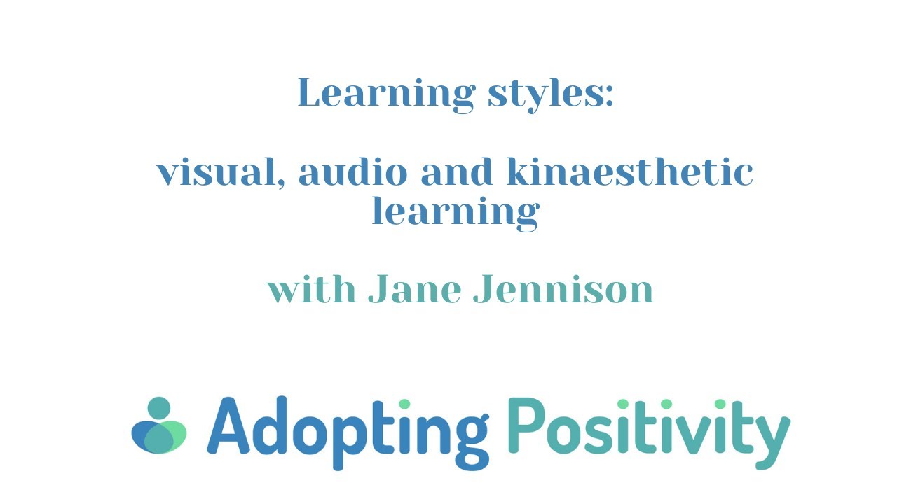 VAK Learning styles; visual, auditory and kinaesthetic.