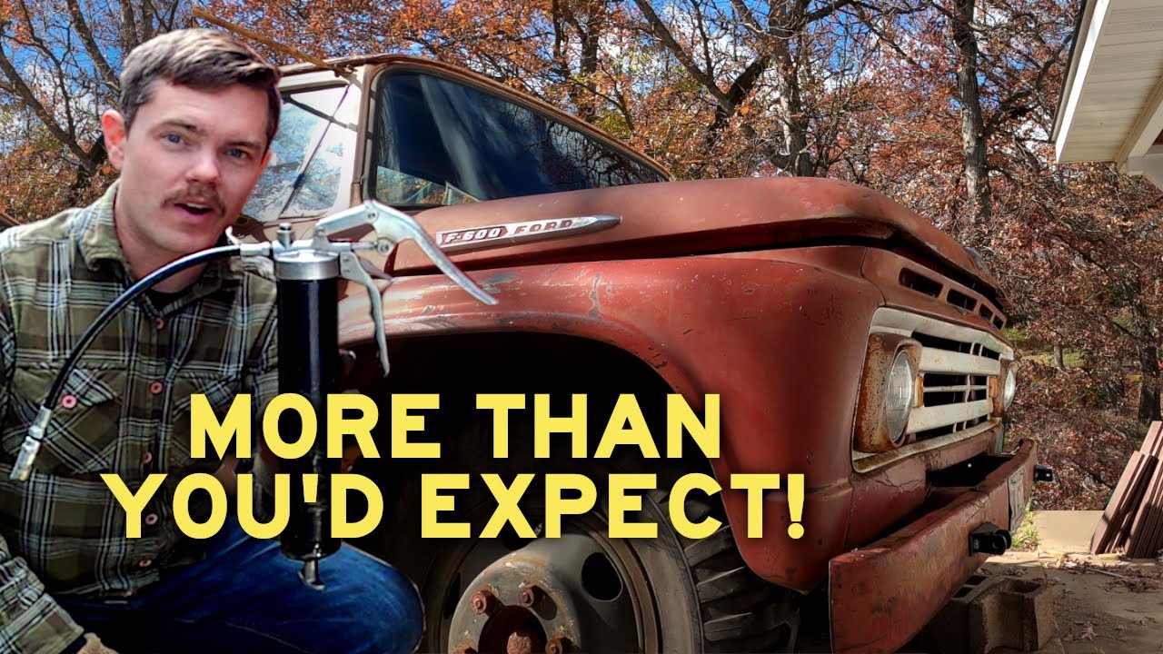 Lubricating a 1962 Ford F600! Ep. 28
