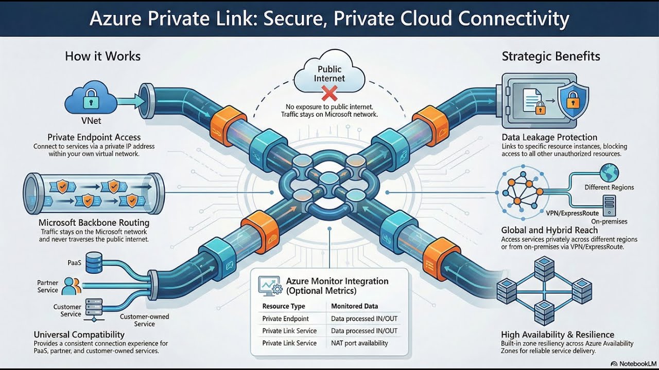Basic Azure Networking Concepts - Azure Private Link