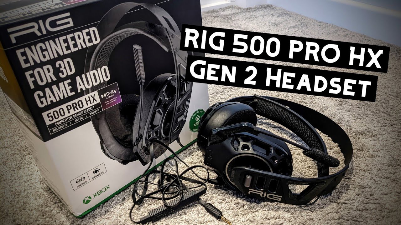 RIG 500 PRO HX GEN 2 Headset - Designed for Xbox | UNBOXING | REVIEW