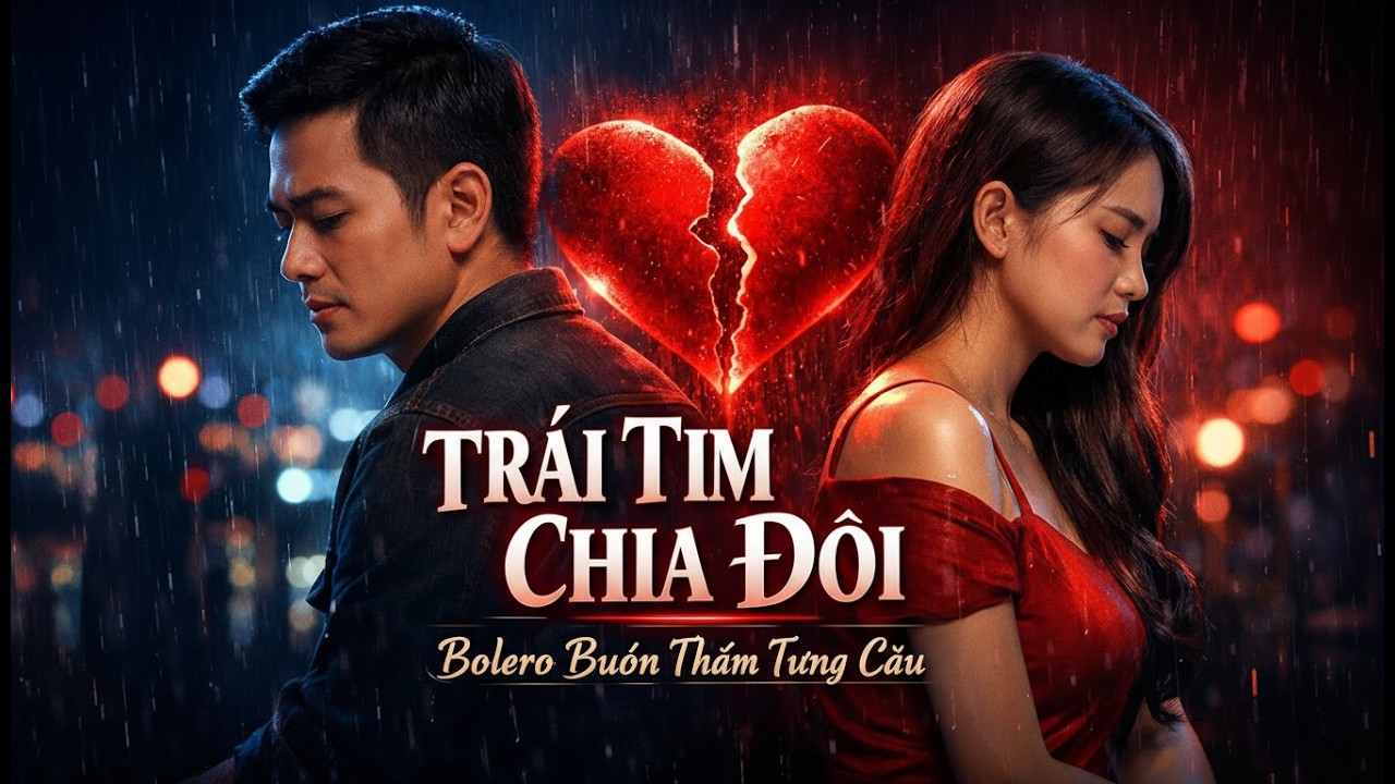 TRÁI TIM CHIA ĐÔI 💔|Bolero Ballad Buồn Song Ca Nam Nữ | Nhạc Buồn Nghe Đêm #nhachaymoingay #tamtrang