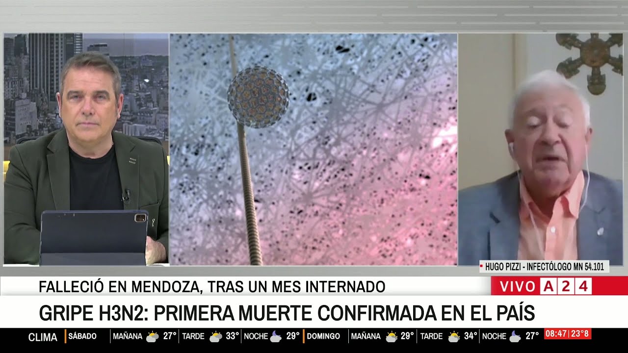 🔴 GRIPE H3N2: PRIMERA MUERTE CONFIRMADA EN EL PAÍS