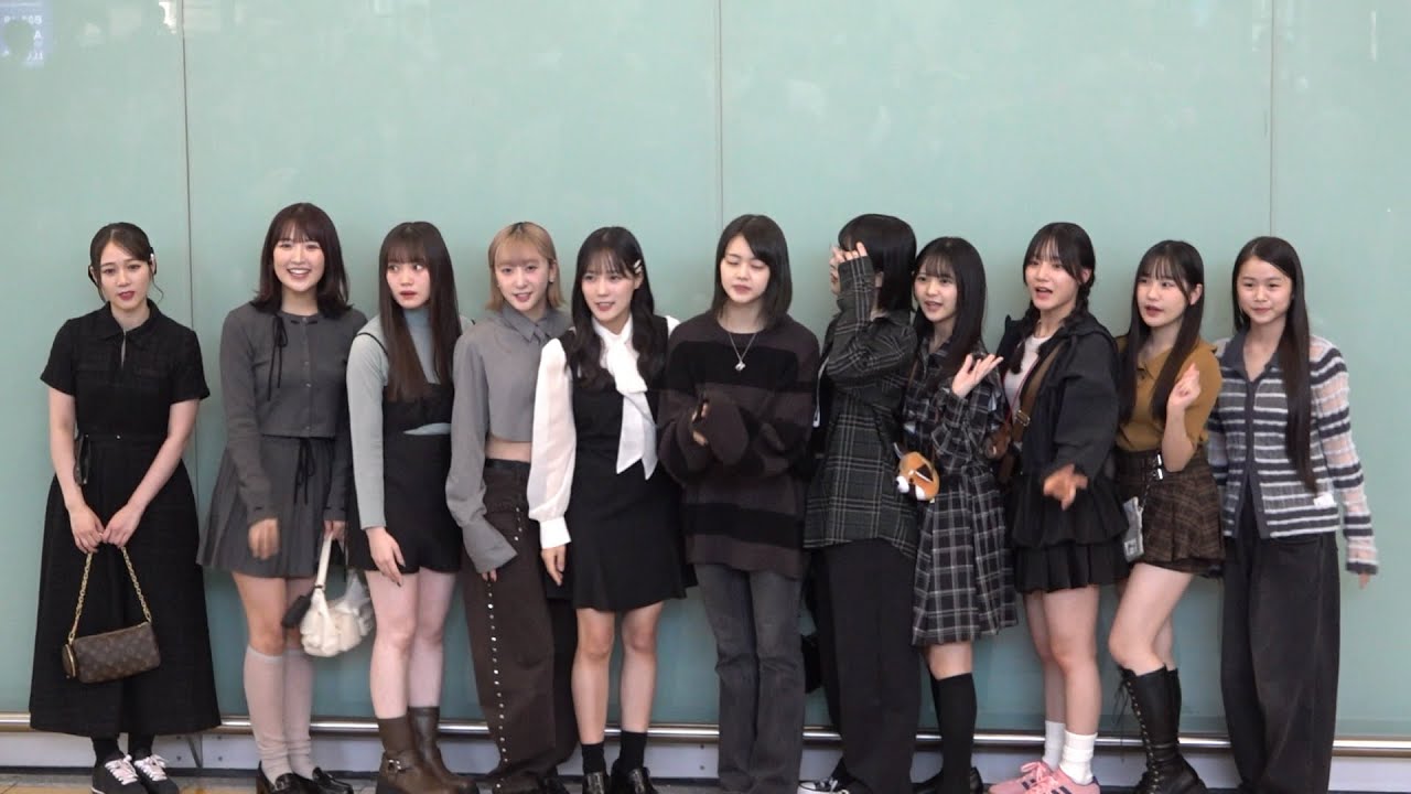 Tsubaki Factory (つばきファクトリー) 香港空港 Hong Kong Airport Arrival 20251025 (Tokyo Haneda→Hong Kong)