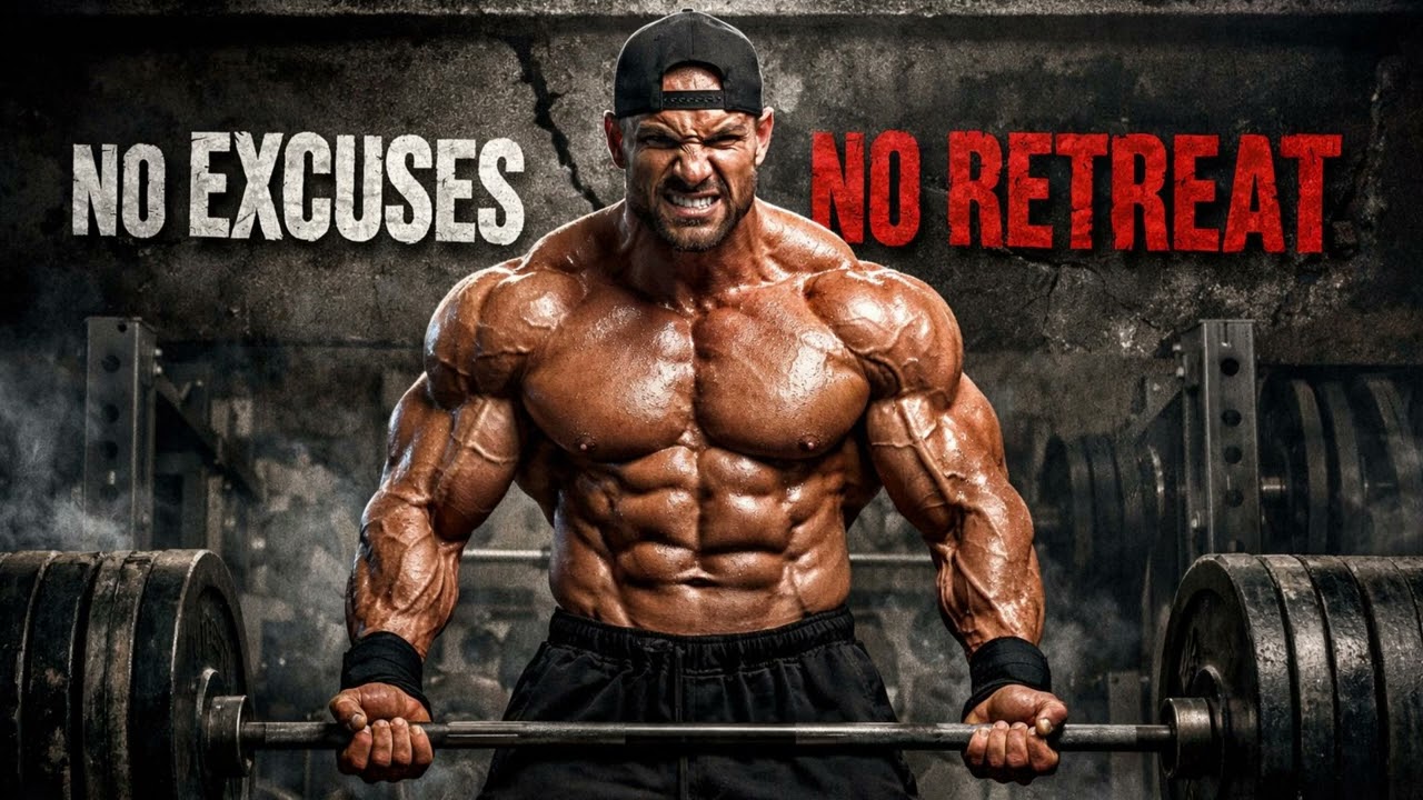 No Excuses, No Retreat (Man's sport motivation, Eurodisco, Italodisco)