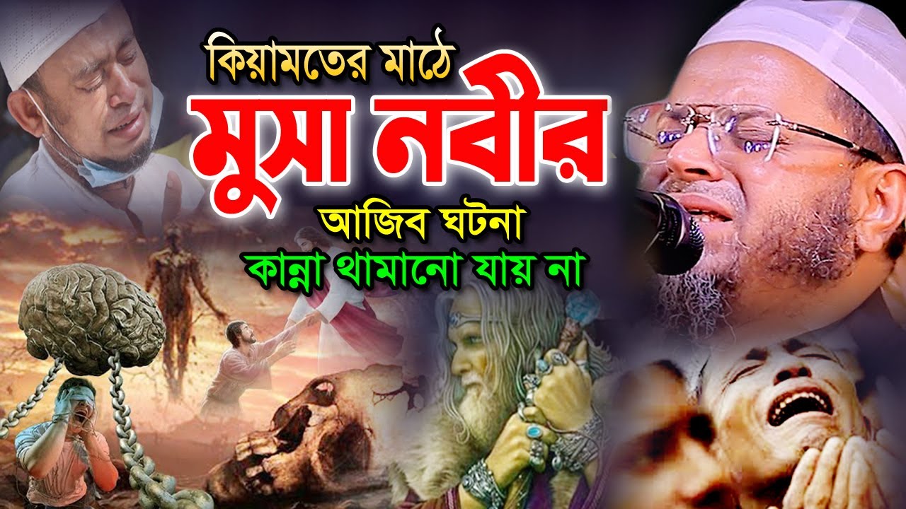Mufti Nasir Uddin ansari New Waz 2024। নাসির উদ্দিন আনসারী ওয়াজ ২০২৪, কিয়ামতের মাঠে মুসা নবীর ঘটনা