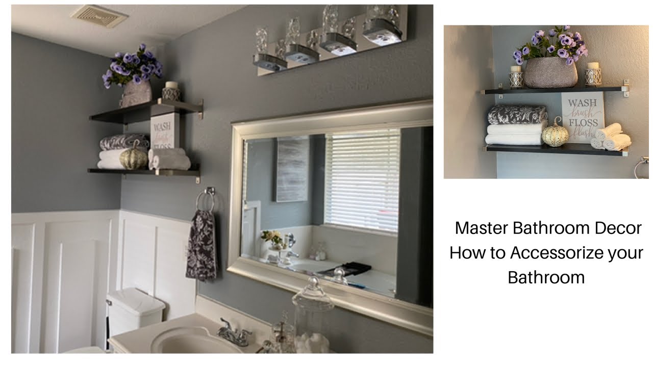 Master Bathroom Decorating Ideas|How to Accessorize Your Bathroom