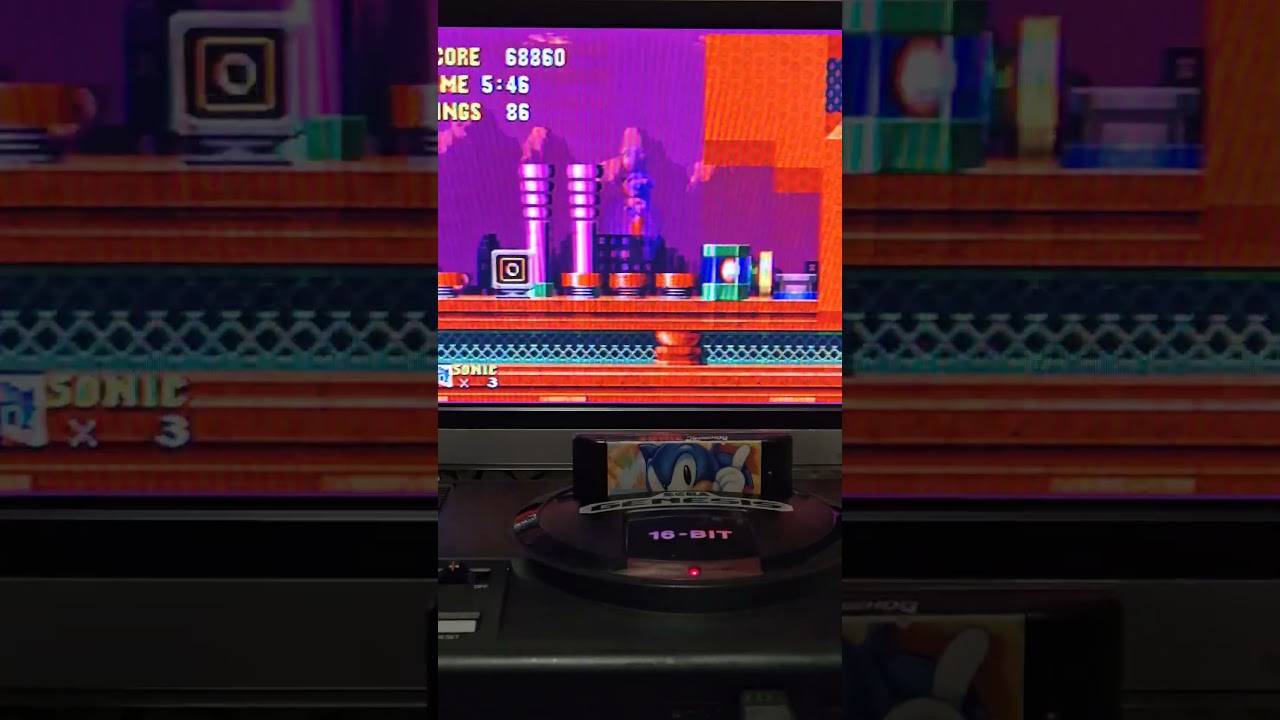 Sonic the Hedgehog gameplay 