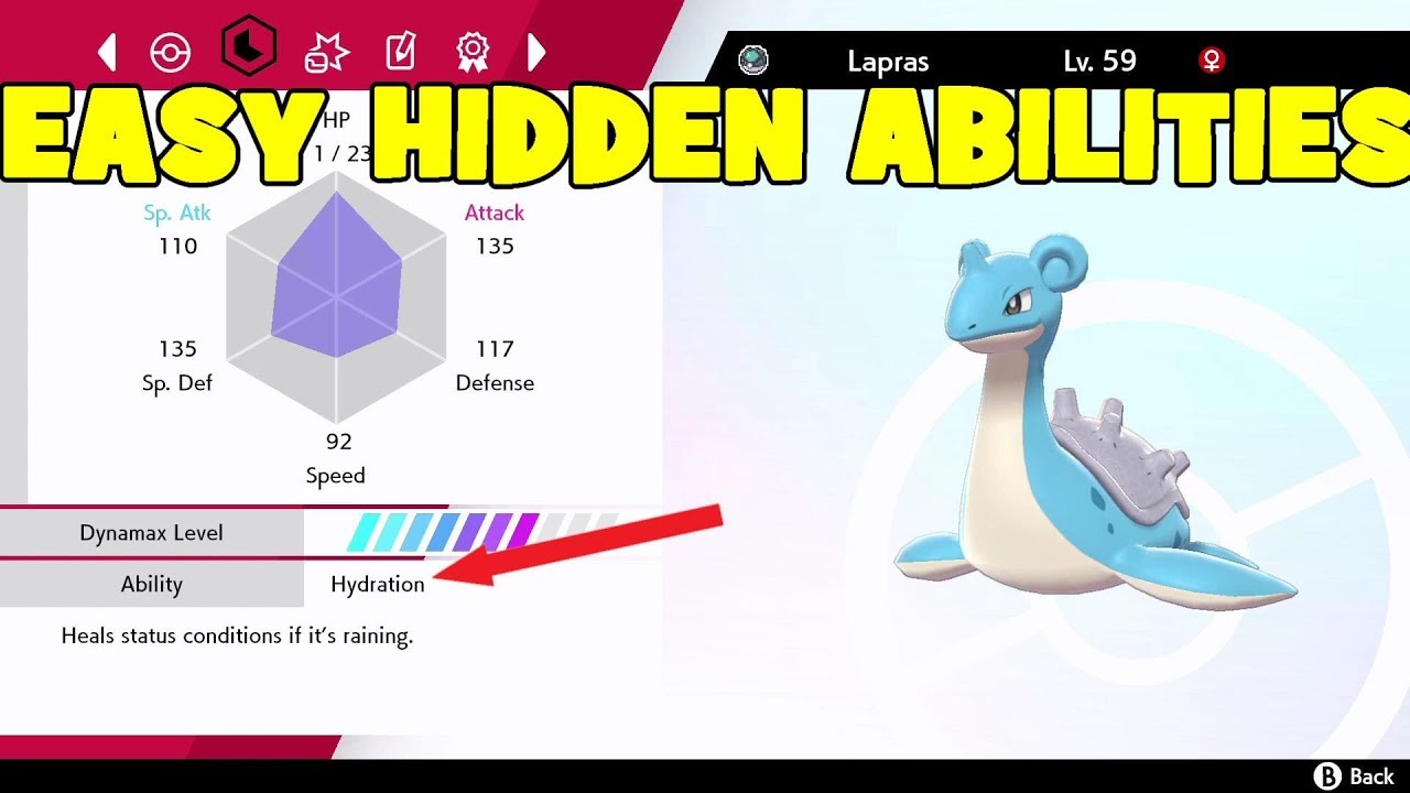 How to get EASY HIDDEN ABILITY Pokemon in Sword/Shield