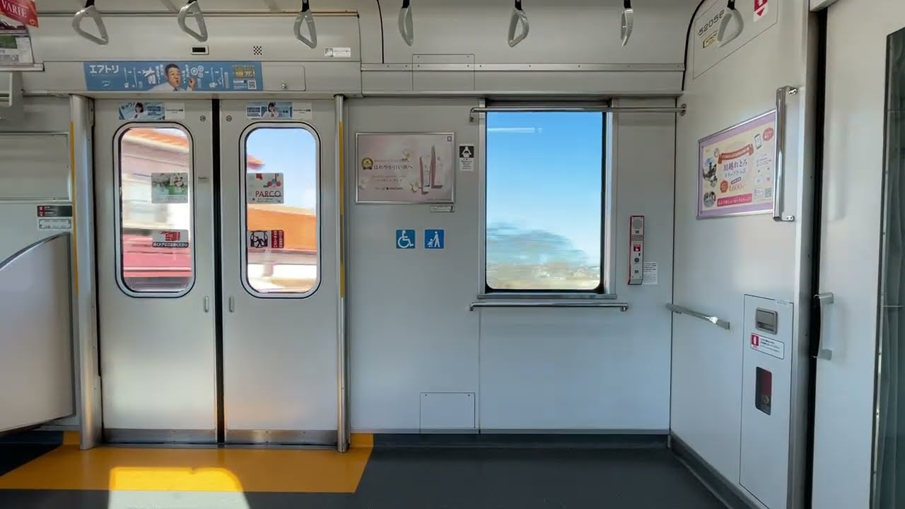 【日立IGBT-VVVF】東武50050系51056F走行音　南栗橋〜新越谷