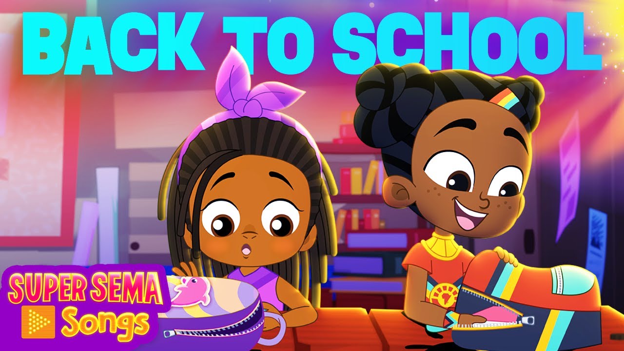 Dancing Back to School 💫 with Super Sema - Kids Songs 🎶