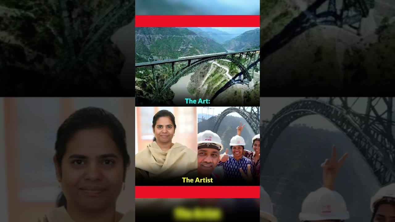 Meet the Woman Behind World's Highest Railway Bridge | Chenab Bridge Mastermind 🇮🇳 