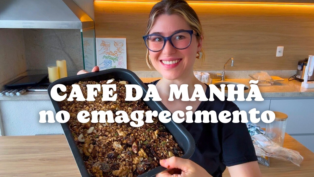 CAFÉ DA MANHÃ PARA A SEMANA TODA NO EMAGRECIMENTO (Perfeito para quem não tem tempo)