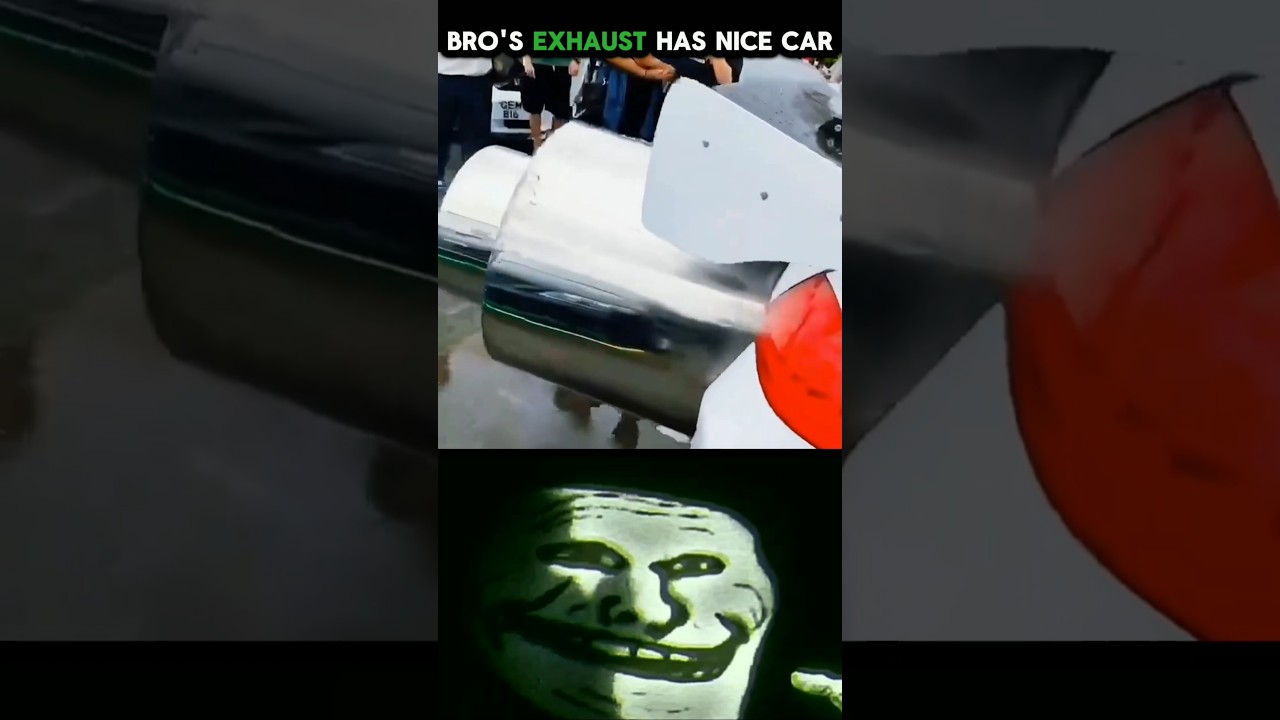 BRO EXHAUST HAS NICE CAR 🥶🥶 
