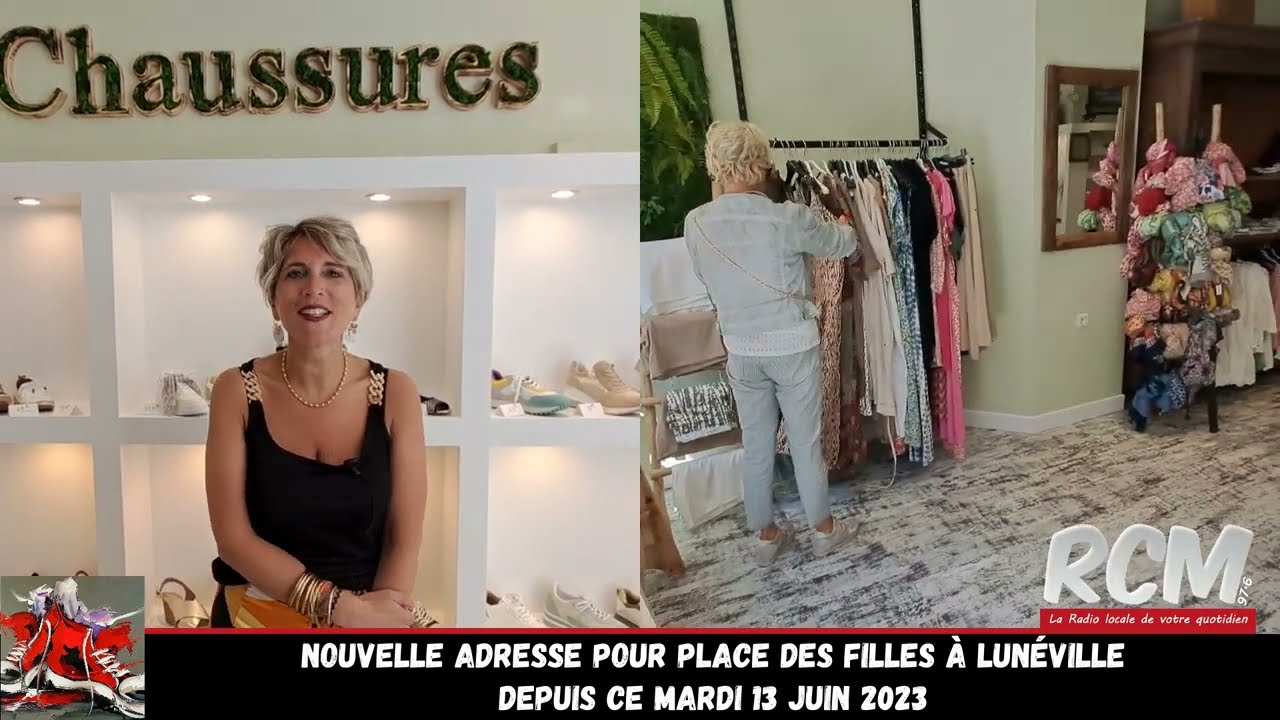 Nouvelle adresse pour Place des Filles à Lunéville