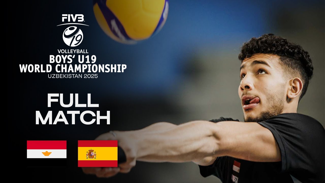 Egypt vs. Spain - Pool C | Boys' U19 World Champs 2025 - Full Match