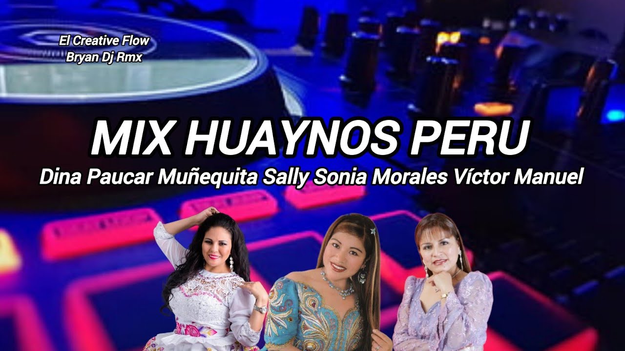 MIX HUAYNOS ANTIGUOS PERUANOS 2025 DINA PAUCAR MUÑEQUITA SALY SONIA MORALES