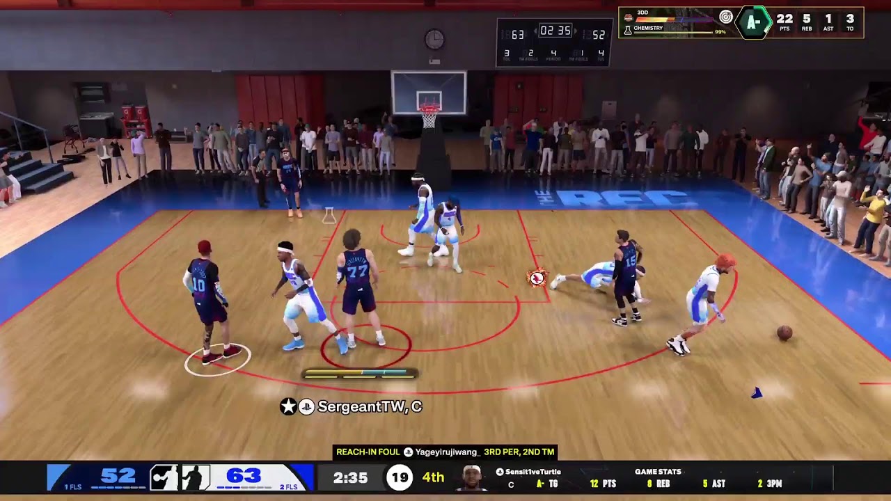 NBA2K26 　新角色練功　My new built  6'9 center