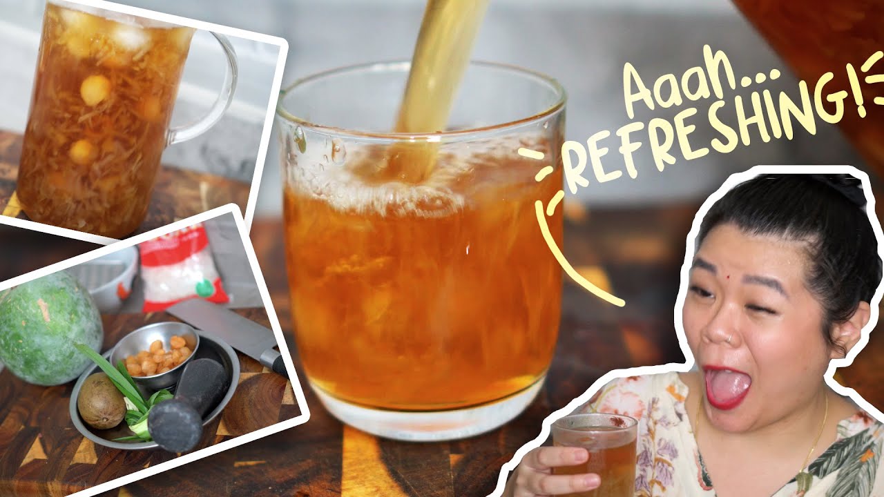 Refreshing Lo Han Guo Drink with Dried Longan & Winter Melon ✨Bazar Ramadan with JBS Ep1/10✨