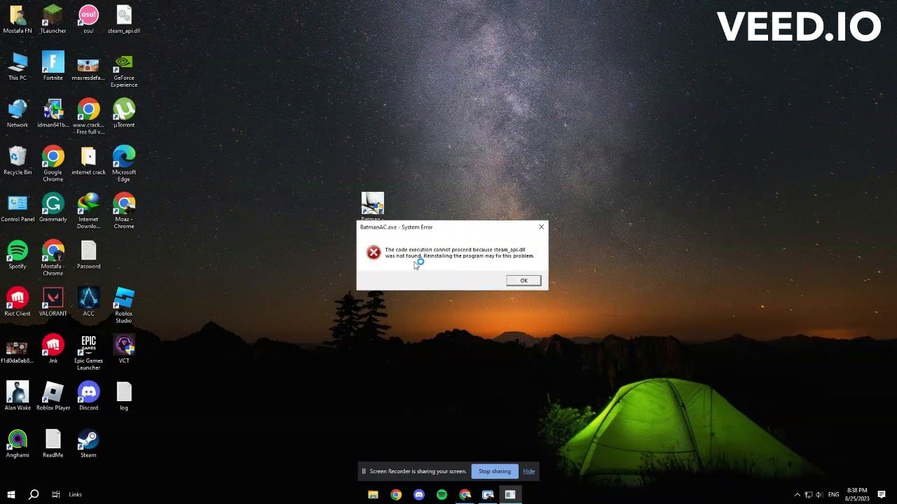 fitgirl how to fix batman arkham city steam_api.dll error