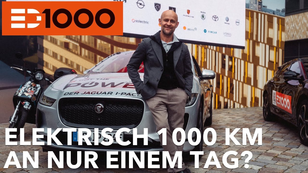 1000 km rein elektrisch? An nur einem Tag? ED 1000! 18 Fahrzeuge und viele tolle Menschen: Roadtrip!