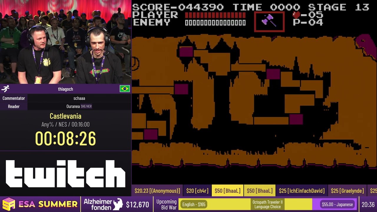 Castlevania [Any%] by thiagoch - #ESASummer23
