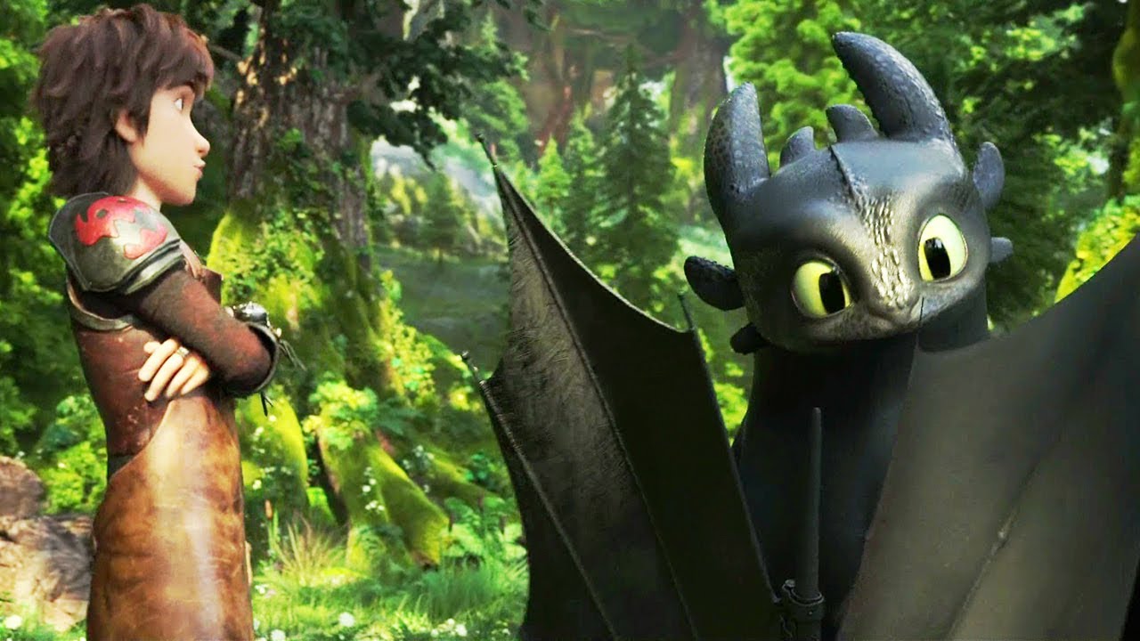 Hipo le crea una pr&oacute;tesis para la cola de Chimuelo | Como entrenar a tu drag&oacute;n 3 (LATINO)