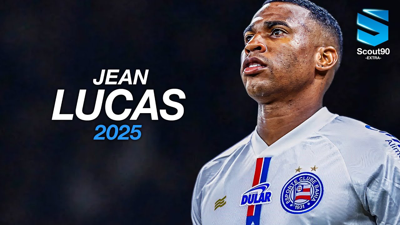 Jean Lucas 2025 ► Bahia - Crazy Skills, Tackles & Goals | HD