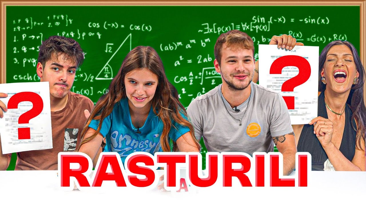 RASTURILI TEST IZ TREĆEG OSNOVNE! *svi dobili pet* | Djoksa & Una & Bruno Lukić & Tena Tandara