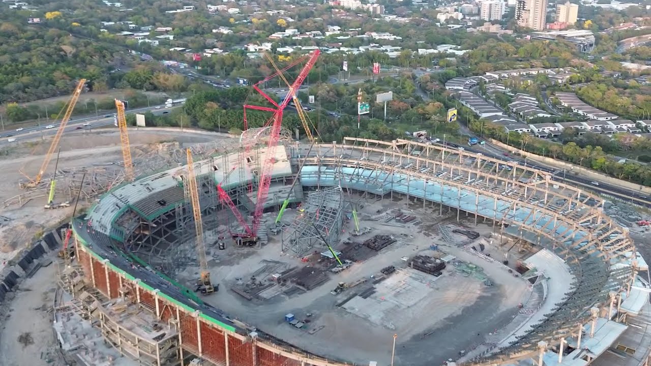 LO ÚLTIMO | Así marchan los avances del Nuevo Estadio El Salvador. 🏟️🇸🇻
