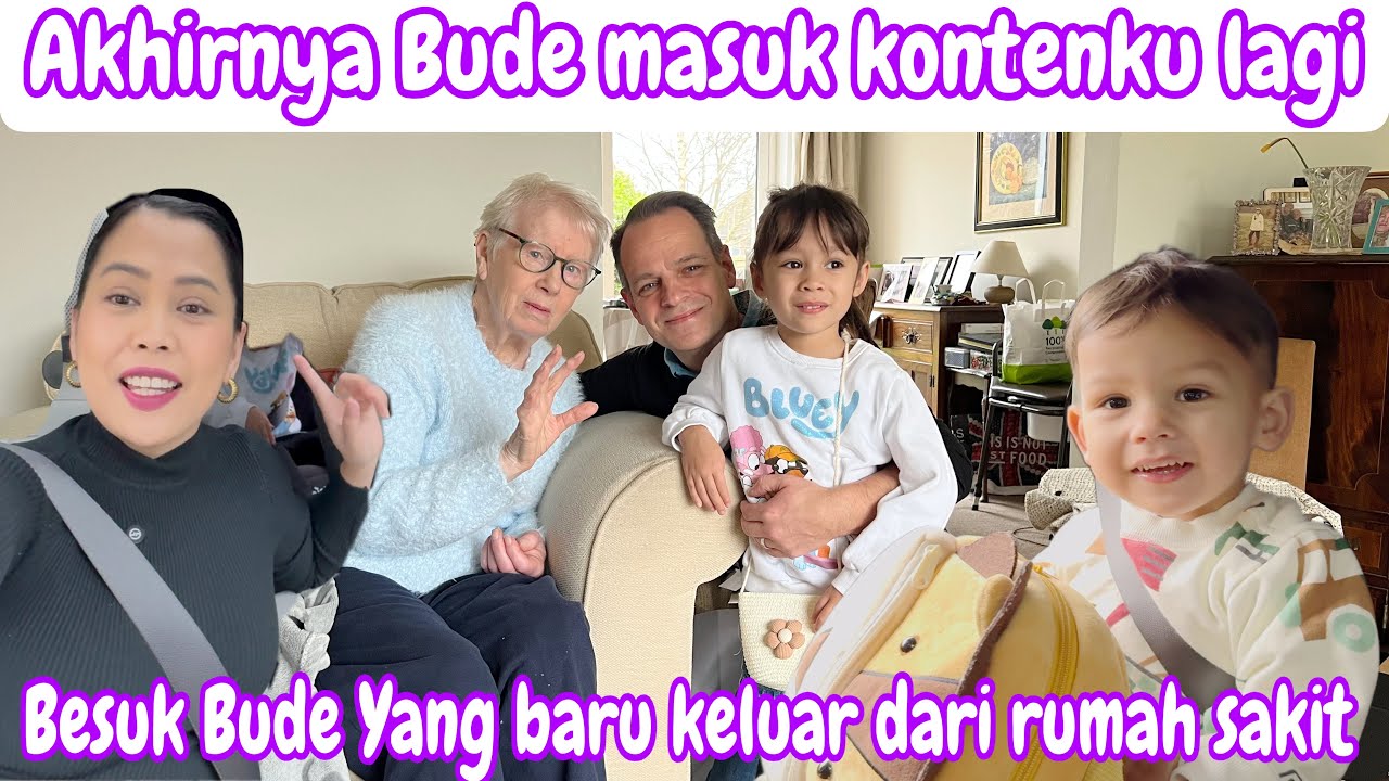 AKHIRNYA BUDE MASUK VLOG KITA LAGI || BESUK BUDE YANG BARU KELUAR RUMAH SAKIT