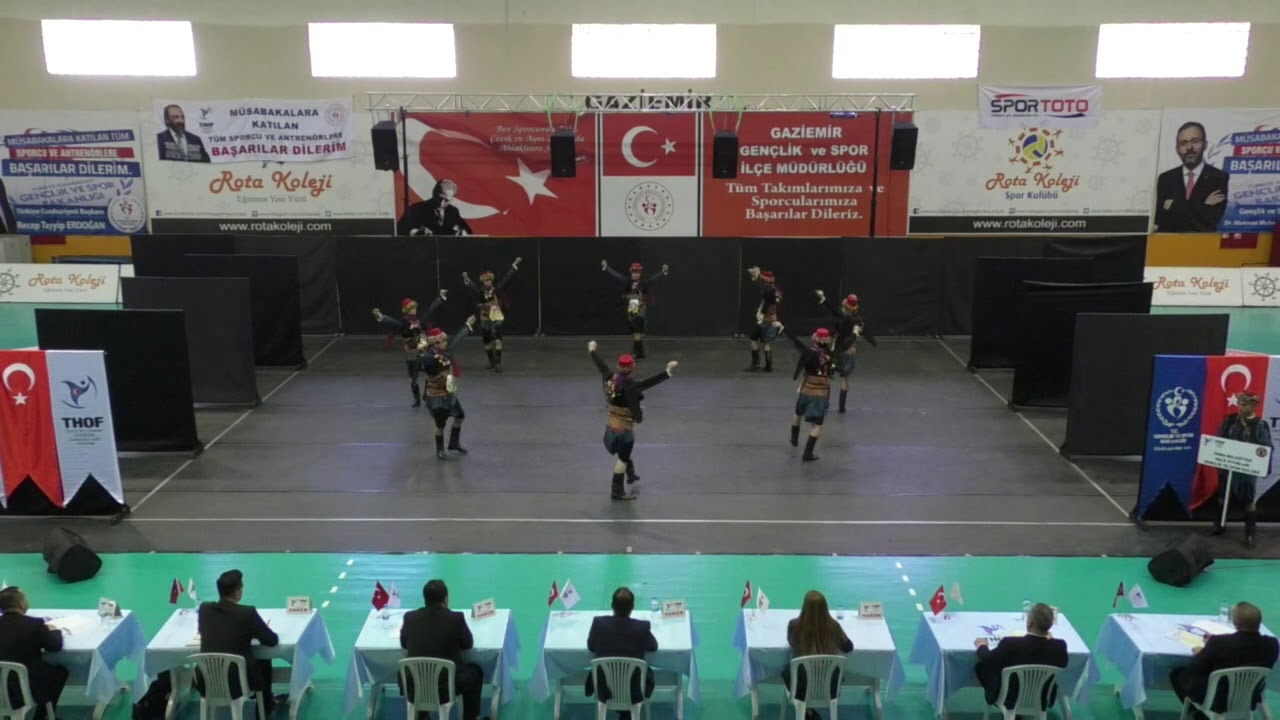 Soma Belediyesi Halk Oyunları GSK - Gençler Düzenlemesiz - THOF İzmir 2019