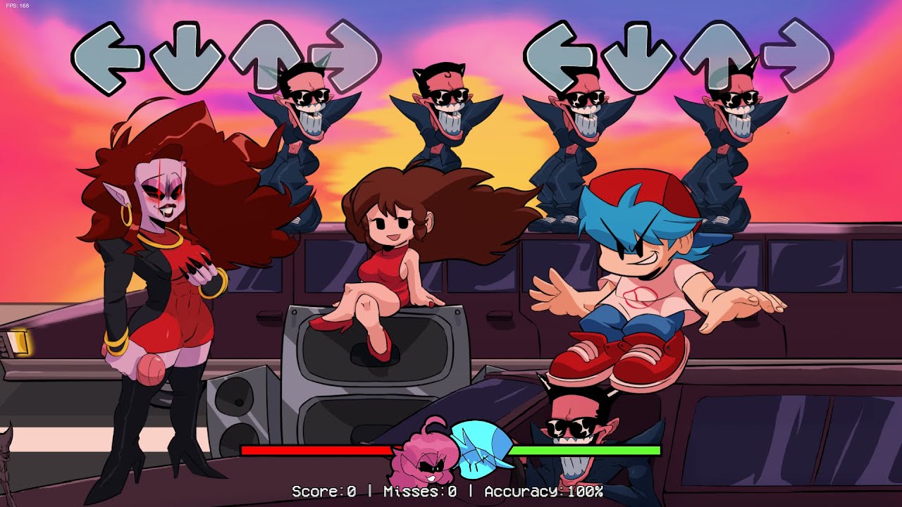 FNF HD Week 4 - M.I.L.F. (Hard)