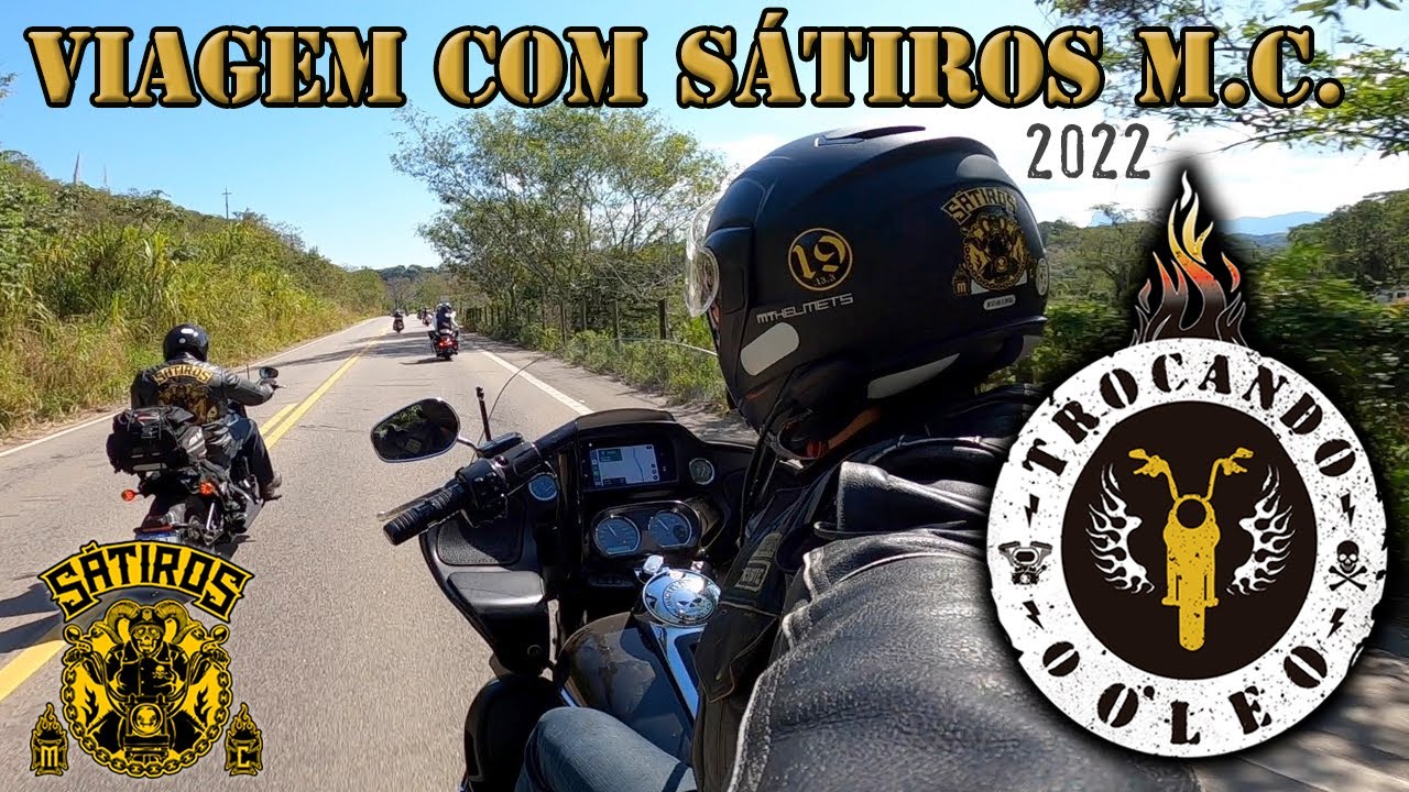 Viagem e Escudamento do Sátiros Moto Clube 2022 - Trocando o Óleo