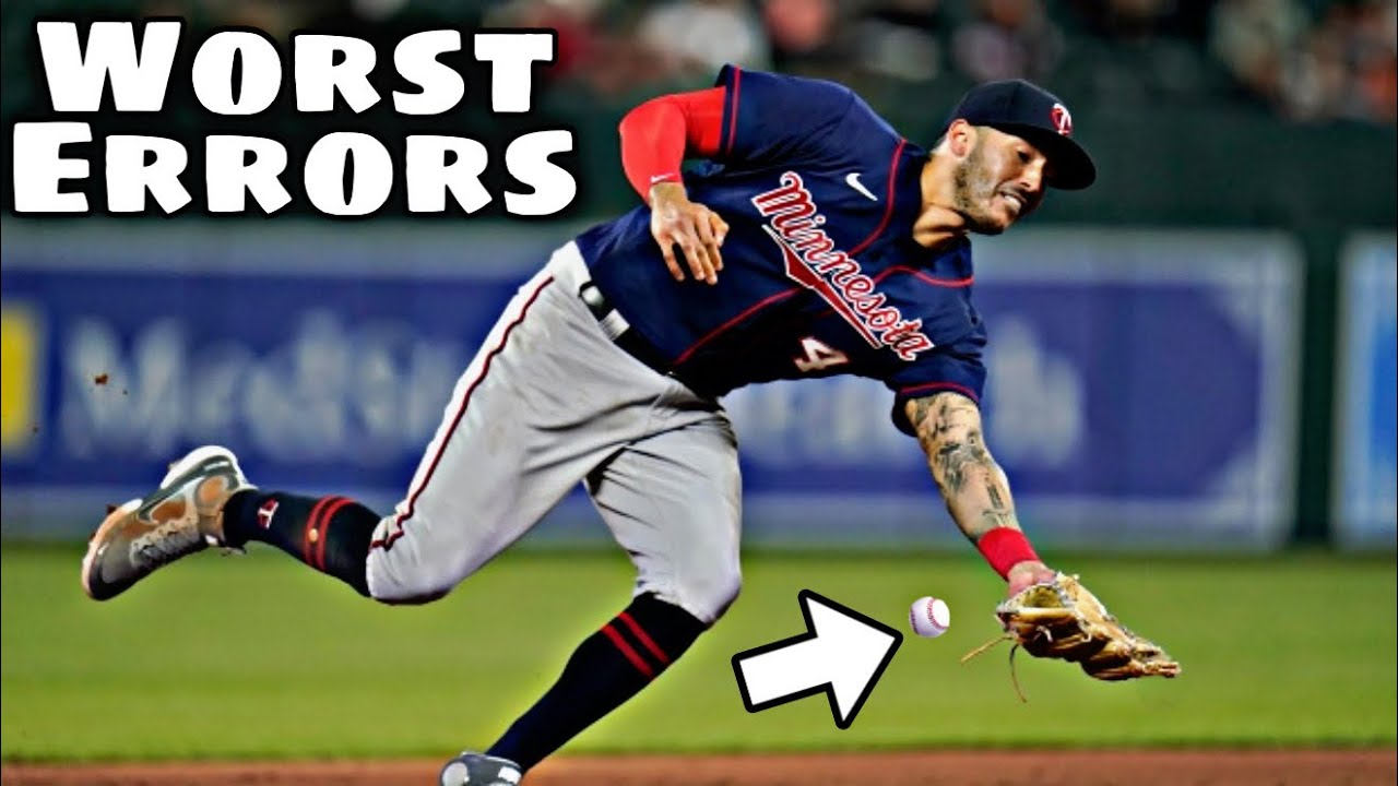MLB | Carlos Correa Worst Errors
