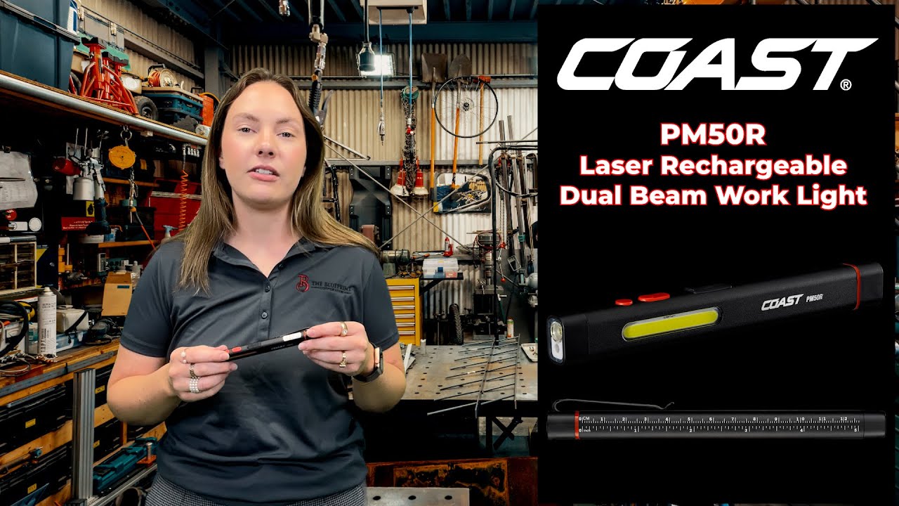 Two Minute Tuesday: Coast PM50R Laser Rechargeable Dual Beam Work Light
