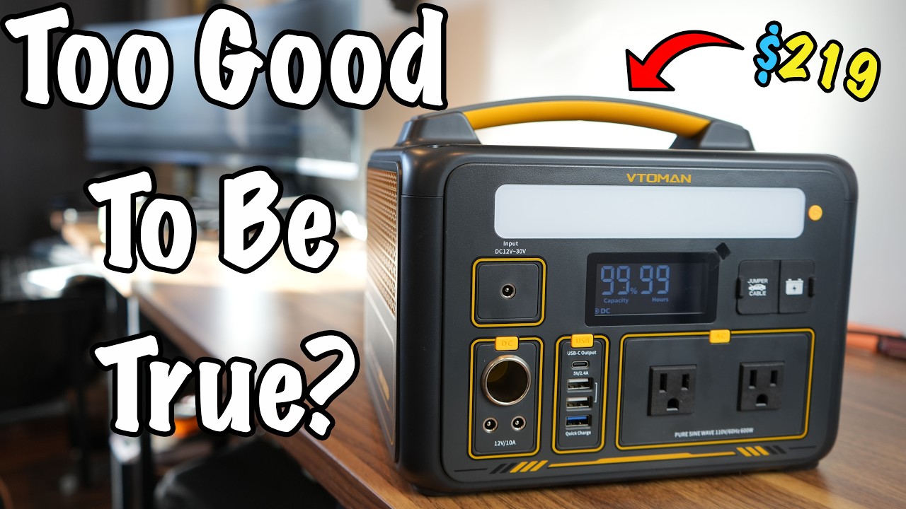 Too Good To Be True? - VTOMAN Jump 600X