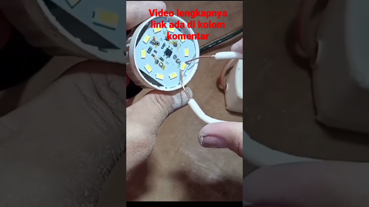 trik paling mudah mengatasi lampu LED mati total jadi nyala lagi