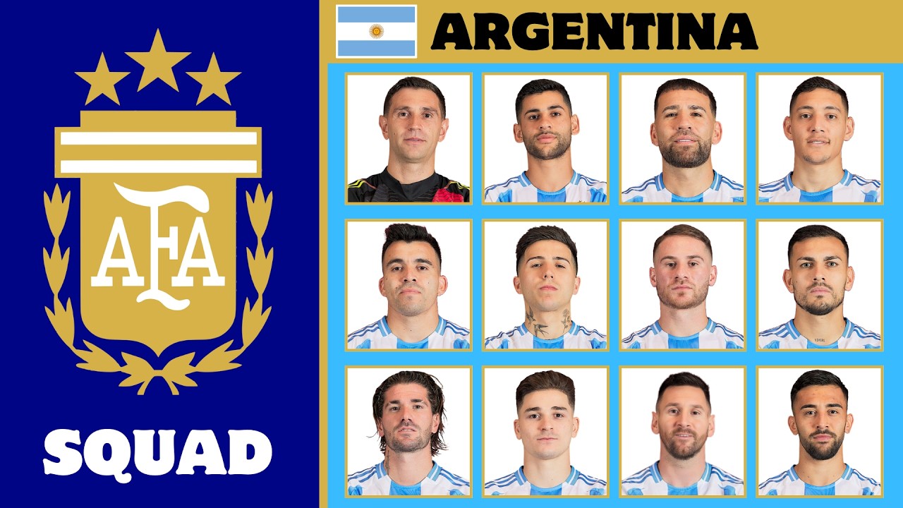 Состав сборной Аргентины на март 2026 года в преддверии Чемпионата мира по футболу FIFA 2026 | Со...