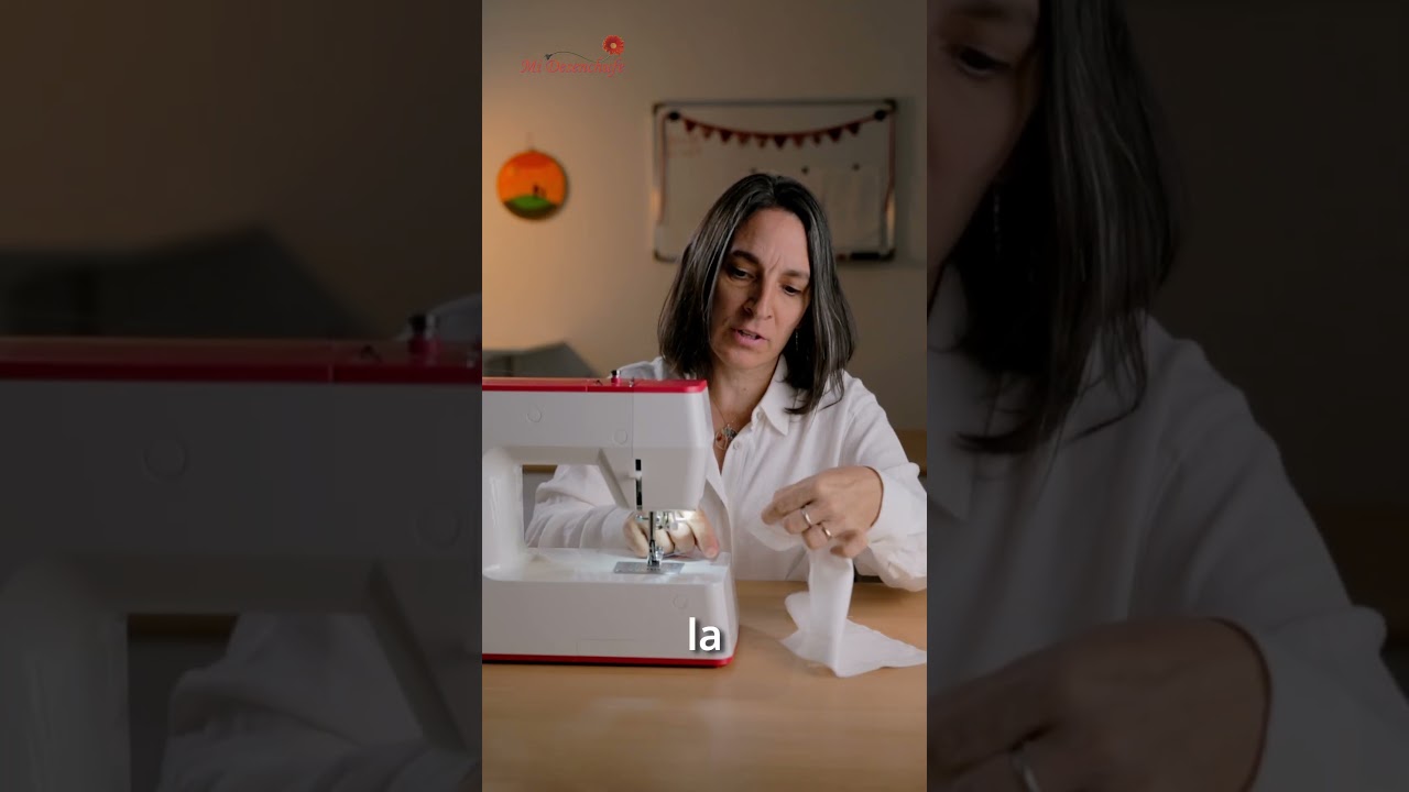 Tutorial de Costura - Cortahilos en tu m&aacute;quina de coser #escuelamidesenchufe