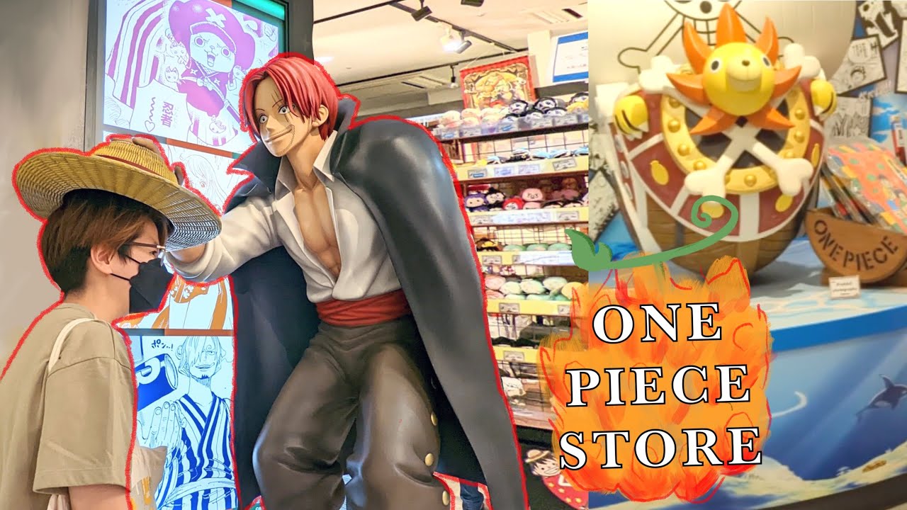 I went  to the ONE PIECE STORE - Shibuya