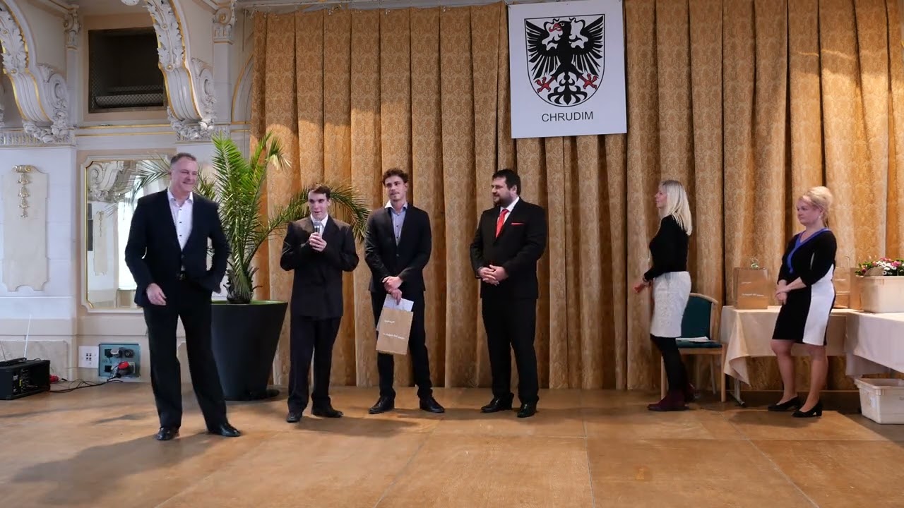 Střední průmyslová škola Chrudim, ocenění žáků starostou města 15. března 2022