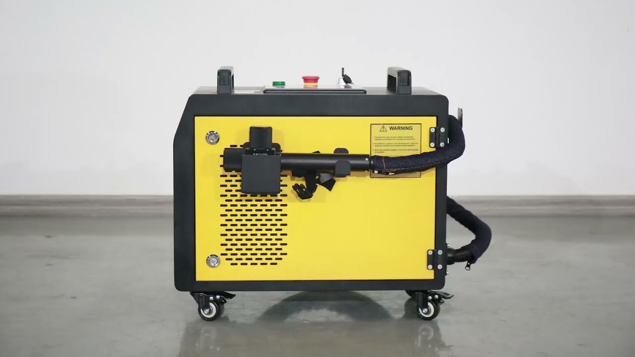 200W laser cleaning machine with 10 cleaning patterns