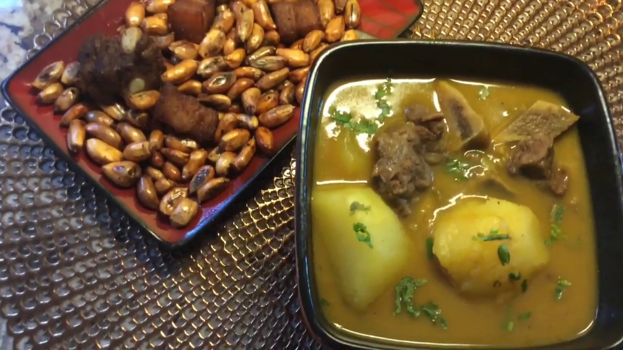SOPA DE HARINA TOSTADA (ECUADOR)