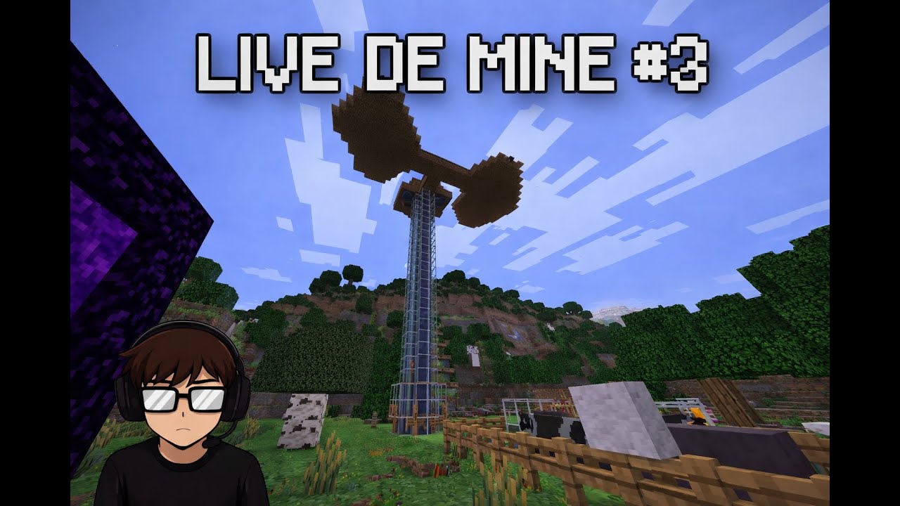 Live de MINECRAFT !! #3