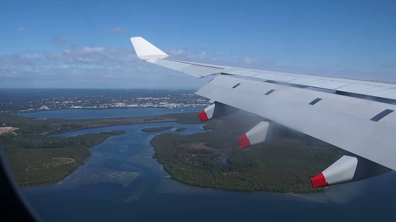 Malaysia Airlines MH123 KUL-SYD Landing at Sydney Kingsford Smith Intl. Airport