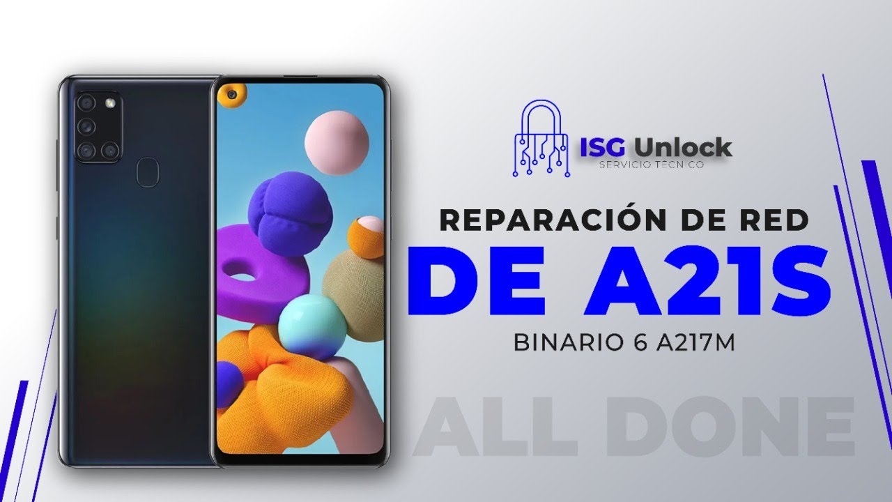 Reparación de Imei De Samsung A21S A217m Binario 6 Con Z3X