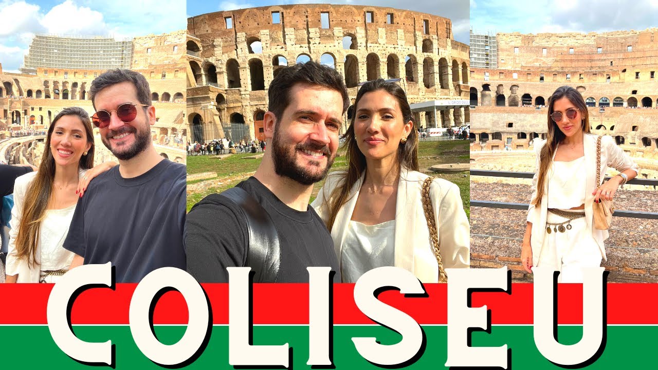 VLOG em ROMA #2 | COLISEU, CAFÉ DA MANHÃ e mais passeios