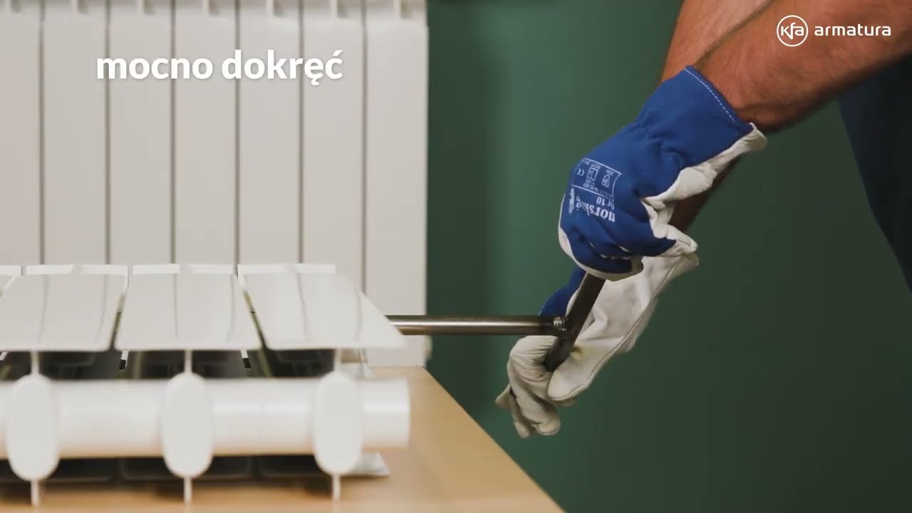 Jak dokręcić żeberka do grzejnika aluminiowego? Dodawanie żeberek kaloryfera | KFA Armatura