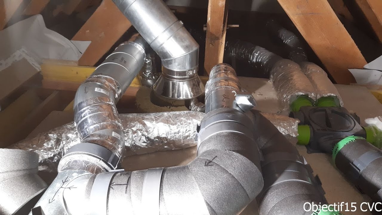 On combine, son poêle et sa VMC double flux, le client chauffe toute sa maison sans radiateur.